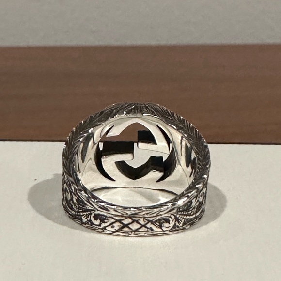 Gucci Interlocking G ring - size 6 1/2 - Picture 3 of 9